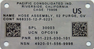 paslanamaz lazer metal etiket