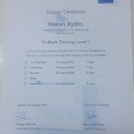 Hakan Aydın trumpf sertifika